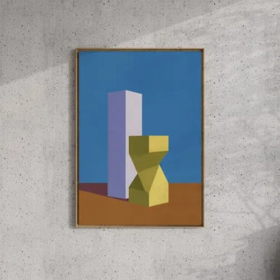 Forma Art Studio Form And Structure No. 05 Geometric Abstract Art Print In Multi