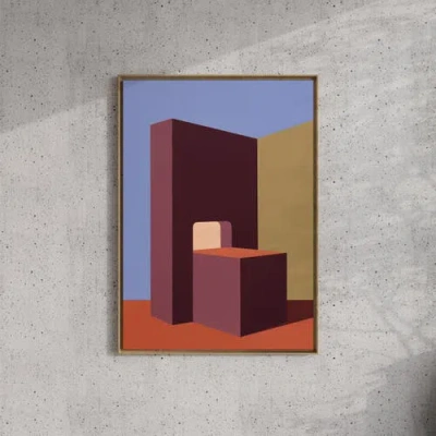 Forma Art Studio Form And Structure No. 08 Geometric Abstract Art Print In Multi