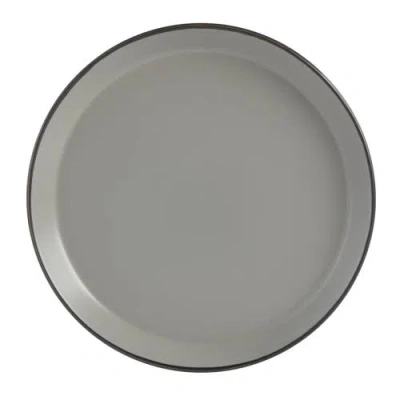 Gibson Elite Soho Lounge Sofia Coupe Stoneware Dinnerware Set In Gray