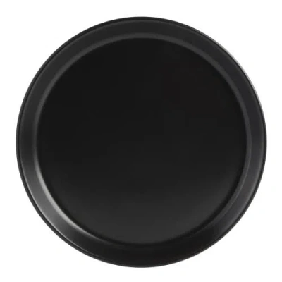Gibson Elite Soho Lounge Sofia Coupe Stoneware Dinnerware Set In Black