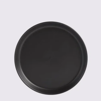 Gibson Elite Soho Lounge Sofia Coupe Stoneware Dinnerware Set In Black