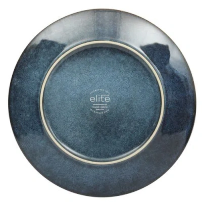 Gibson Elite Matisse 16-piece Dinnerware Set In Blue