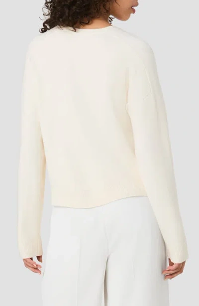 French Connection Babysoft Oversized Crew Neck Pullover In Neutral