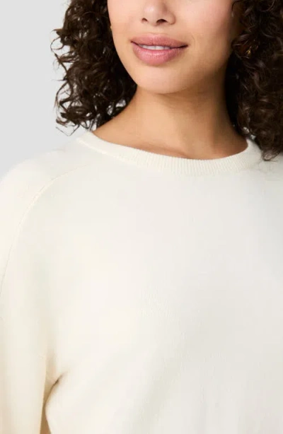 French Connection Babysoft Oversized Crew Neck Pullover In Neutral