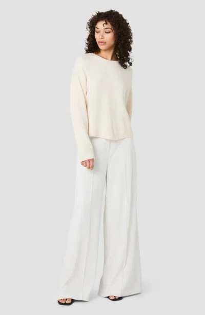 French Connection Babysoft Oversized Crew Neck Pullover In Neutral