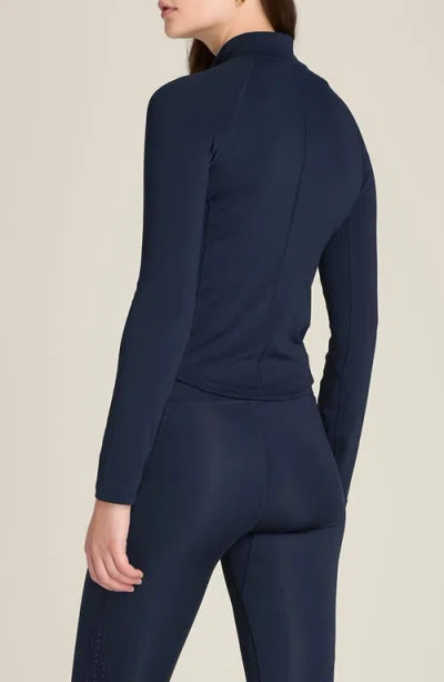Wilson Baseline Half-zip Performance Pullover In Blue