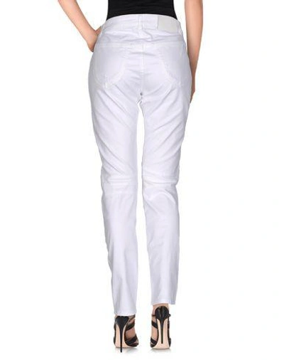 Shop Pierre Balmain Denim Pants In White