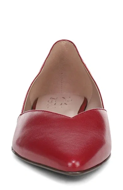 Naturalizer Havana Skimmer Flat In Burgundy