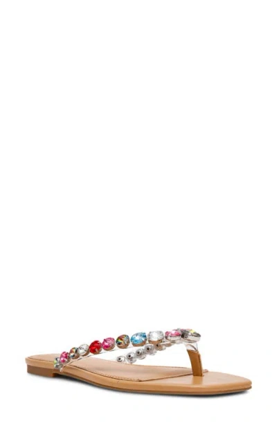 Steve Madden Marble Flip Flop In Multi