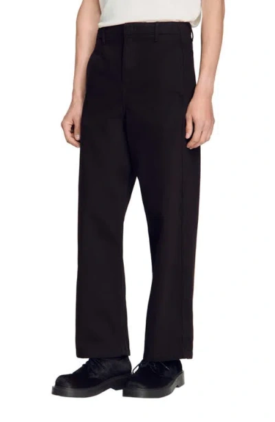 Sandro Barrel Jeans In Multi