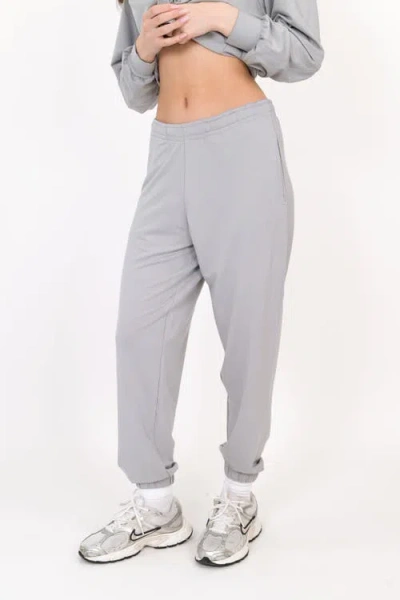 On/off Essentials The Solace Crew Neck Pullover In Gray