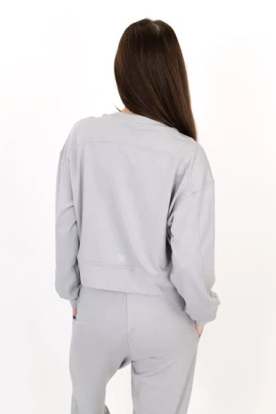 On/off Essentials The Solace Crew Neck Pullover In White