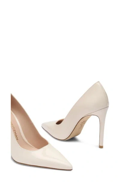 Stuart Weitzman Stuart Power 100 Pump In White