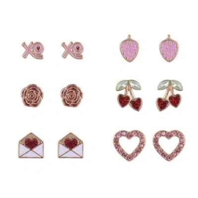 Hallmark 6-pack Earring Set In Multi