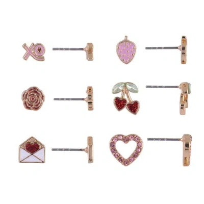 Hallmark 6-pack Earring Set In Multi