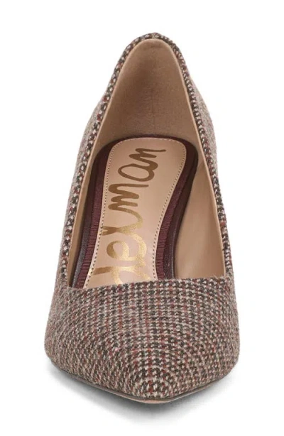 Sam Edelman Vienna Pointed Toe Pump In Brown