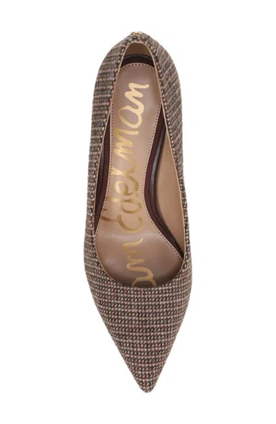 Sam Edelman Vienna Pointed Toe Pump In Brown
