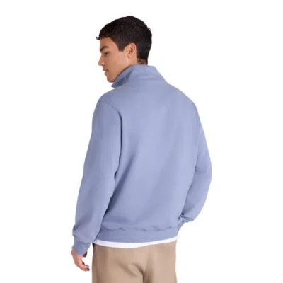 Animal Sid Half Zip Sweatshirt In Blue
