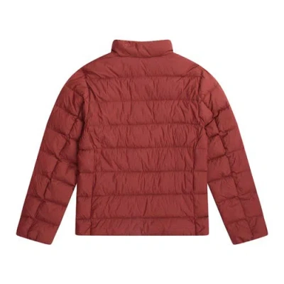 Animal Lightweight Packable Down Jacket In Red
