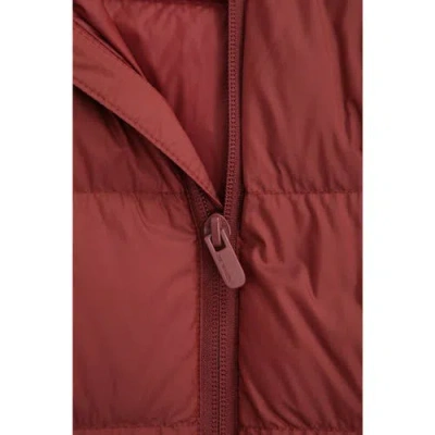 Animal Lightweight Packable Down Jacket In Red