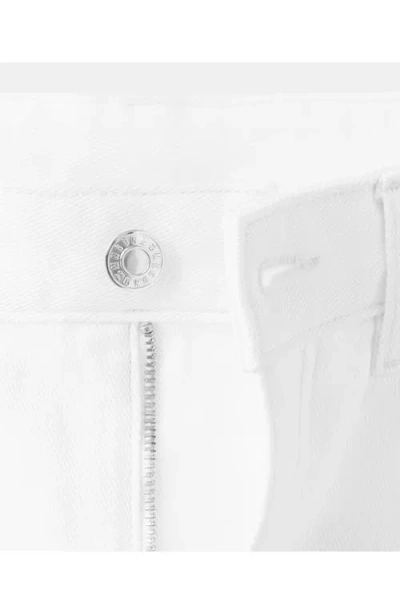 Mango Bimba Barrel Jeans In White