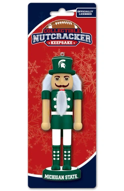 Masterpieces Michigan State Keepsake Nutcracker In Multi