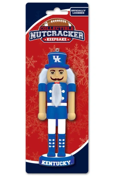 Masterpieces Kentucky Wildcats Keepsake Nutcracker In Multi