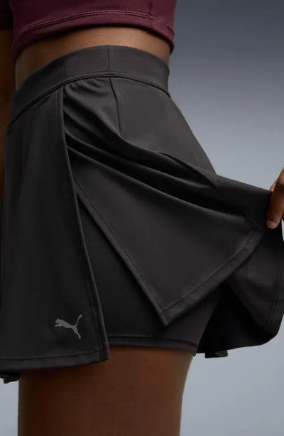 Puma Shape Split Skort In Black