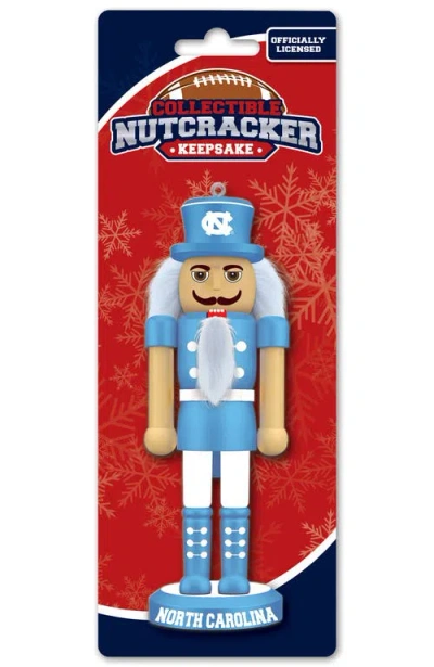 Masterpieces Unc Tar Heels Keepsake Nutcracker In Multi
