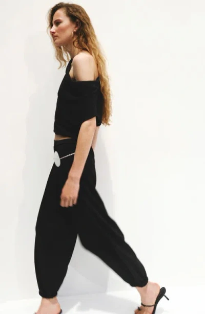 Mango Lalala Cuffed Pants In Multi