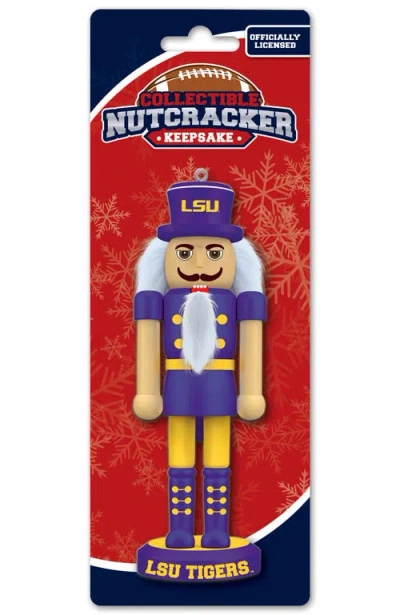 Masterpieces Lsu Tigers Keepsake Nutcracker In Multi