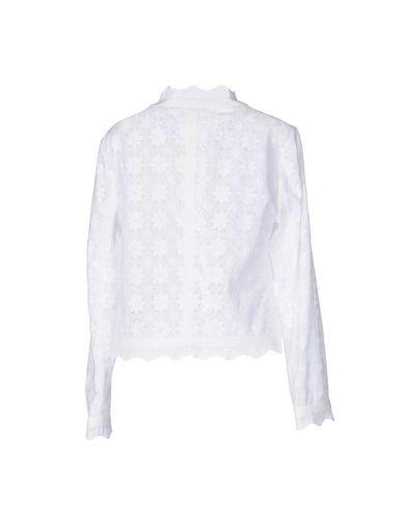 Shop Diane Von Furstenberg Blazer In White