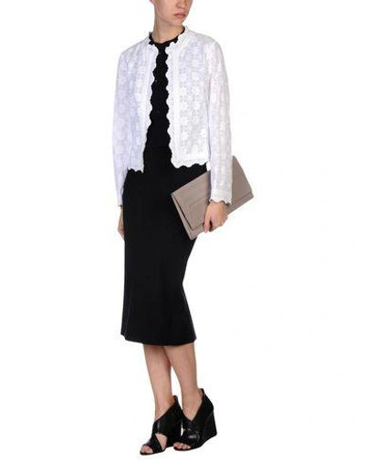 Shop Diane Von Furstenberg Blazer In White