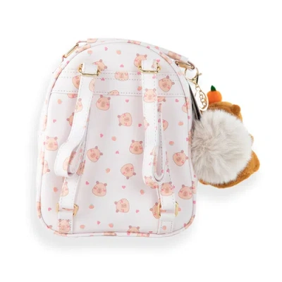 Under One Sky Orange Capybara Mini Backpack Set In Neutral