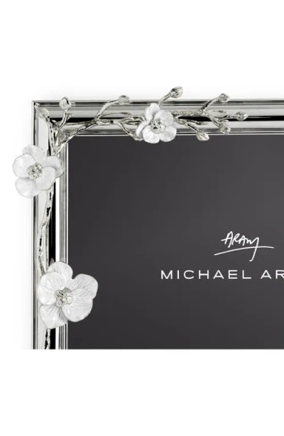 Michael Aram Orchid 8x10 Picture Frame In Silver