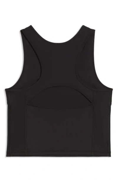 Puma Shape Keyhole Performance Tank In Black