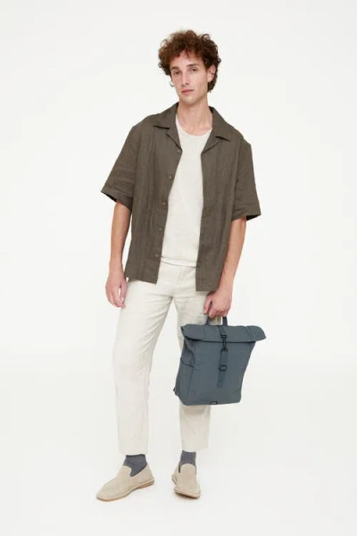 Lefrik Roll Mini Backpack In Green