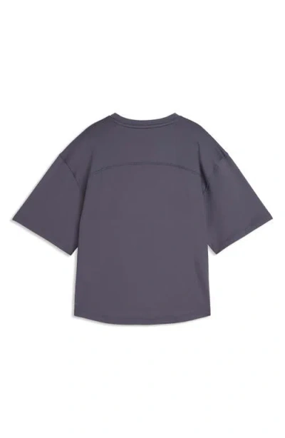 Puma Cloudspun Relaxed Stretch T-shirt In Blue