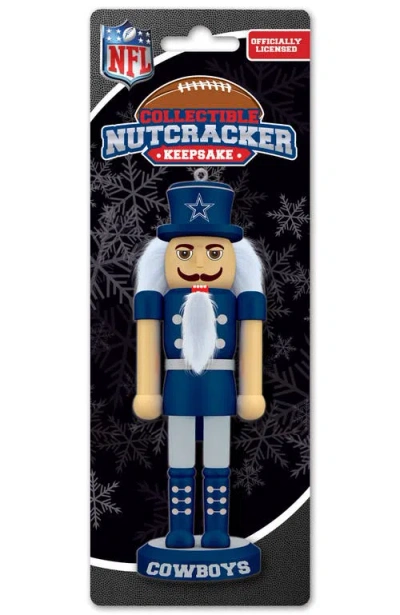 Masterpieces Dallas Cowboys Keepsake Nutcracker In Multi