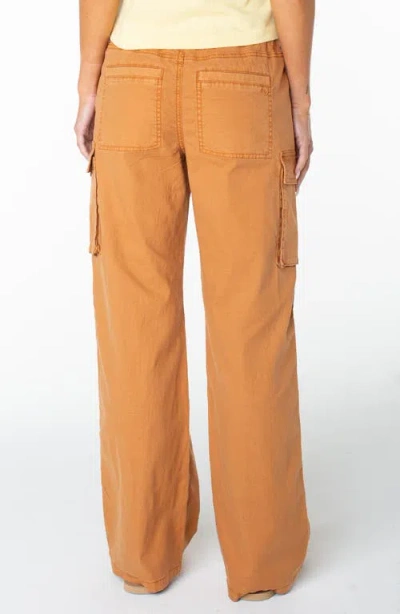 Roxy A La Cargo Drawstring Pants In Multi