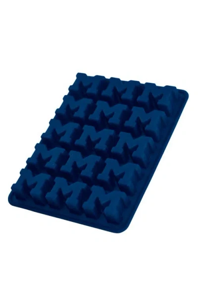 Fanpan Michigan Wolverines Ice Cube Tray In Blue