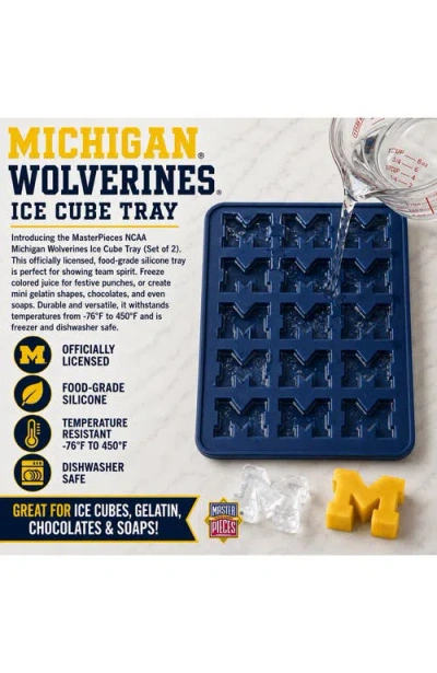 Fanpan Michigan Wolverines Ice Cube Tray In Blue