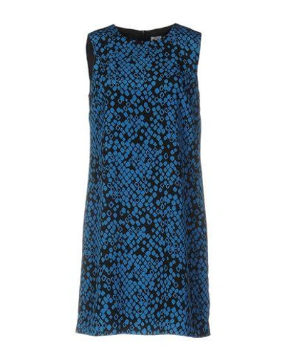 Shop M Missoni Short Dresses In Azure