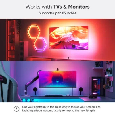 Nanoleaf 4d Screen Mirror Lightstrip Kit In Multi