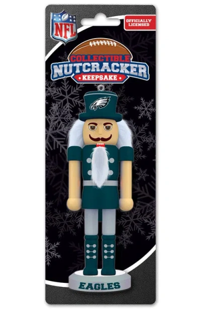 Masterpieces Philadelphia Eagles Keepsake Nutcracker In Multi