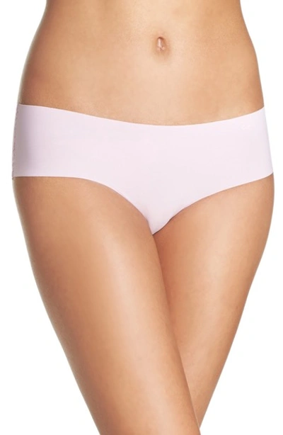 Shop Calvin Klein 'invisibles' Hipster Briefs In Caldwell Pink
