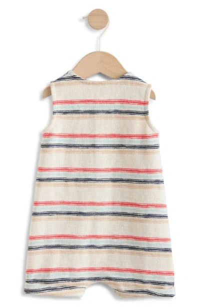 Next Nautical Stripe Romper In Multi