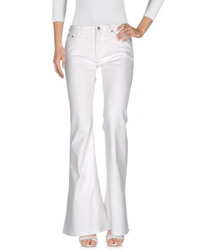 Shop Acne Studios Jeans In White
