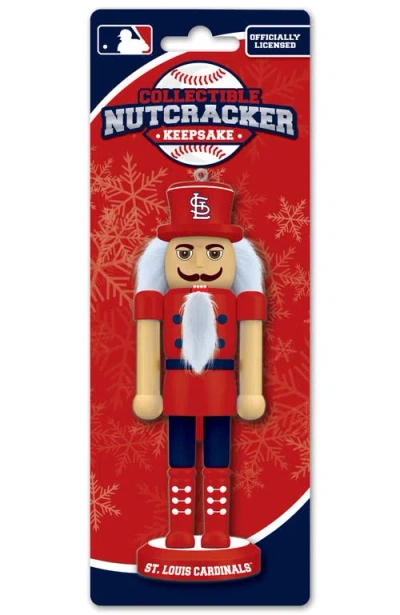 Masterpieces St. Louis Cardinals Keepsake Nutcracker In Multi