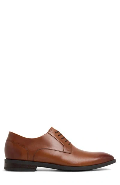 Aldo Teodoro Plain Toe Derby In Brown